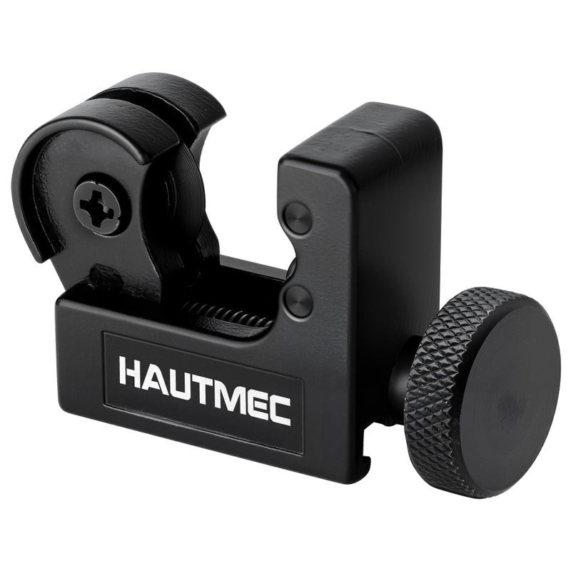 HAUTMEC Copper Pipe Cutter Tool 1/8" to 5/8"OD (3-16mm), Mini Copper Tubing Cutter Tool for PVC, Copper, Aluminum, and Thin Stainless Steel Tube HT0131-TC - Image 1